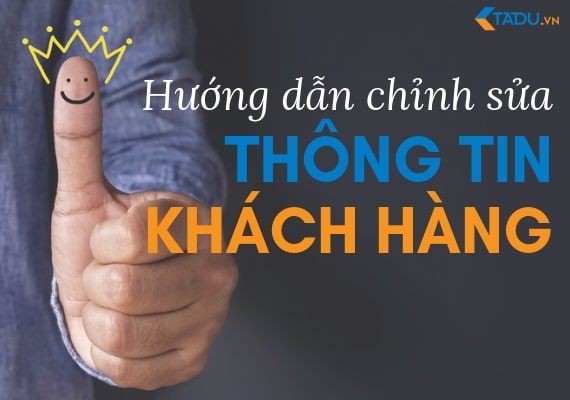 Sửa thông tin khách hàng