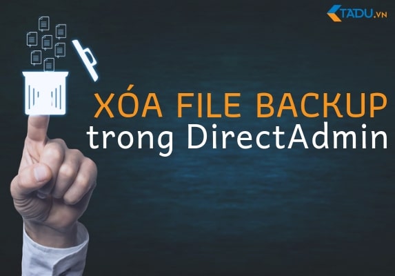 Xóa file backup trong Directadmin